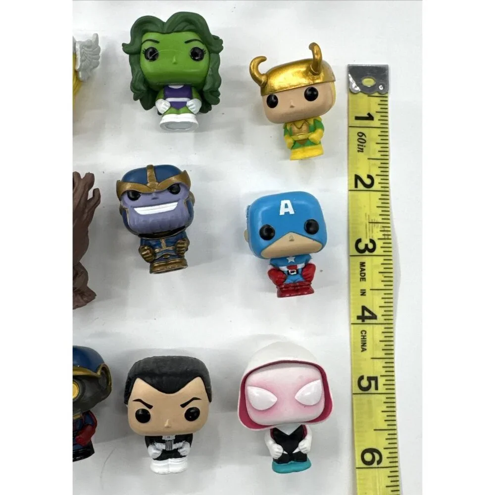 Marvel Comics Avengers Funko Pocket Pops Figures Lot of 23 Mini Bitty Toy Bundle